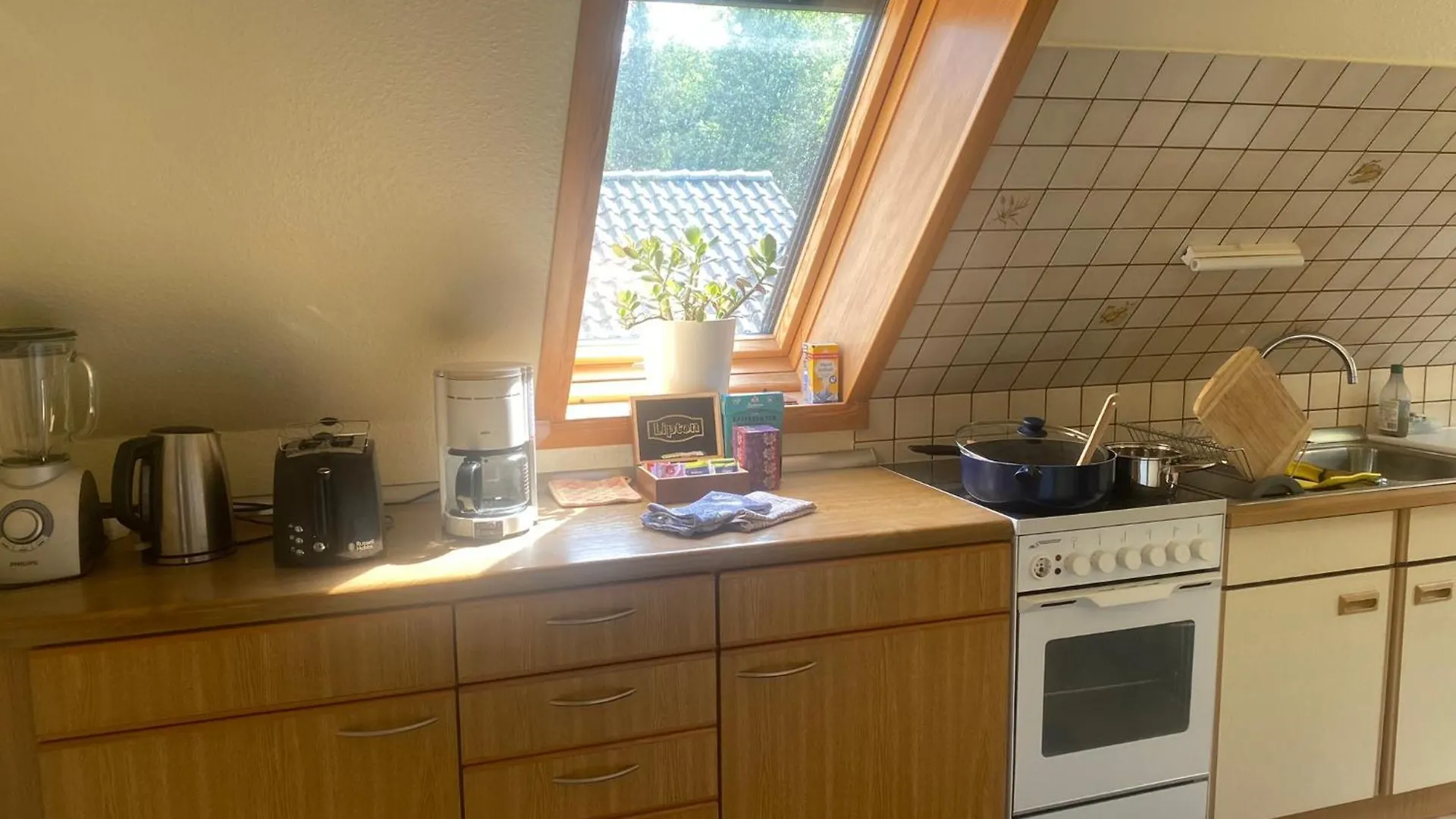 Gartenblick-Oase: Obergeschosswohnung In Hambourg Appartement